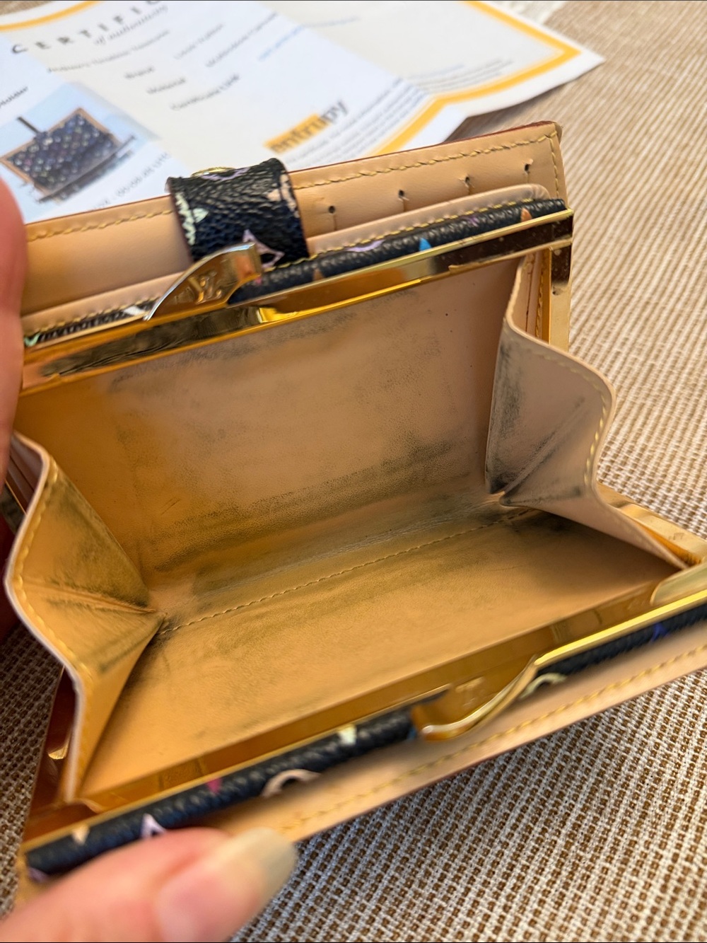 Louis Vuitton Multicolored Compact Wallet - Picture 7 of 12